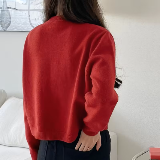Red Cardigan