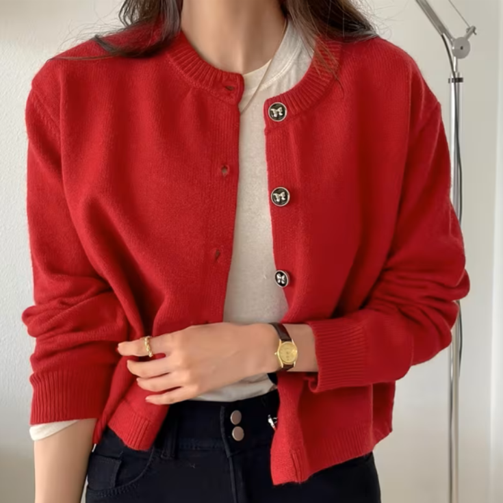 Red Cardigan